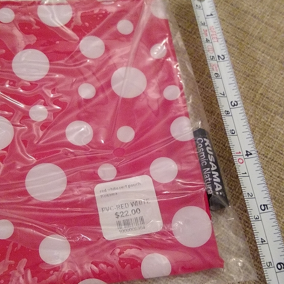 One Yayoi Kusama Zip Pouch -- - Picture 6 of 8
